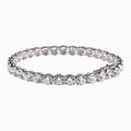18K White Gold Diamond Eternity Bracelet(0.50ct each)