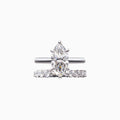 18K White Gold Marquise-Cut Diamond Stackable Ring (2.02 Carats)