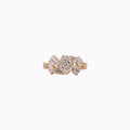 14K Yellow Gold Emerald-Cut Diamond Ring