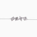 14K White Gold Diamond Bracelet (2.55g)