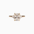 18K Yellow Gold Radiant Diamond Multi-Stone Ring(2.05 ct)